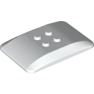 * Крыша 4x6x2/3 * D086 10 шт. Сделай Сам просвечивающий блок кирпич часть № 98281 совместимость с другими сборными элементами