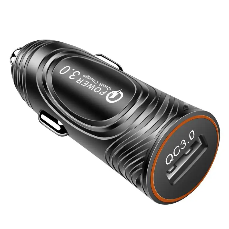 QC3.0 мобильный телефон с одним USB автомобильное зарядное устройство интерфейсом