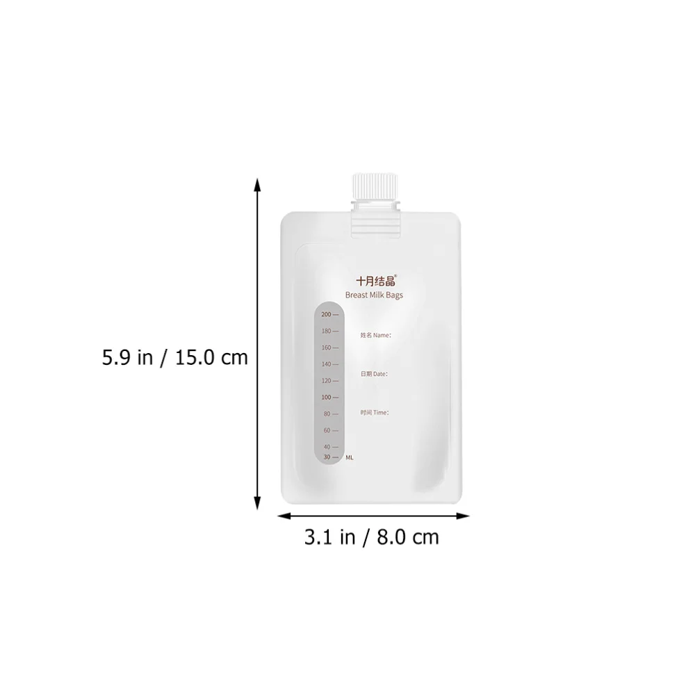 

30Pcs Breast Storage Bags Breastmilk Container Disposable Breast Pouch