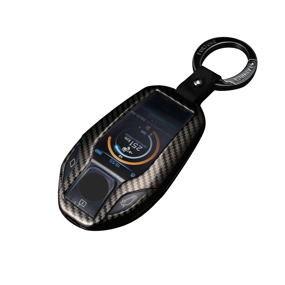 

Чехол для автомобильного ключа из ТПУ со светодиодным дисплеем для BMW 5 7 Series G11 G12 G30 G31 G32 i8 i12 i15 G01 G02 G05 G07 X3 X4 X5 X7