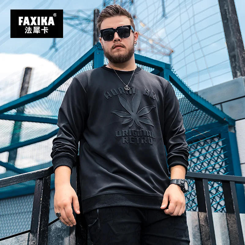 FAXIKA/Большие размеры мужские однотонные флисовые куртки на весну и осень 2019 новое