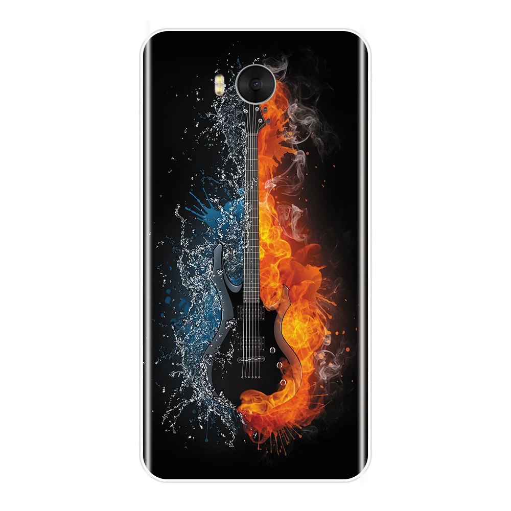 Чехол для телефона Huawei Y5 Y6 Y7 Prime 2017 2018 Y9 2019 Мягкий Силиконовый ТПУ цветной чехол Y3 II