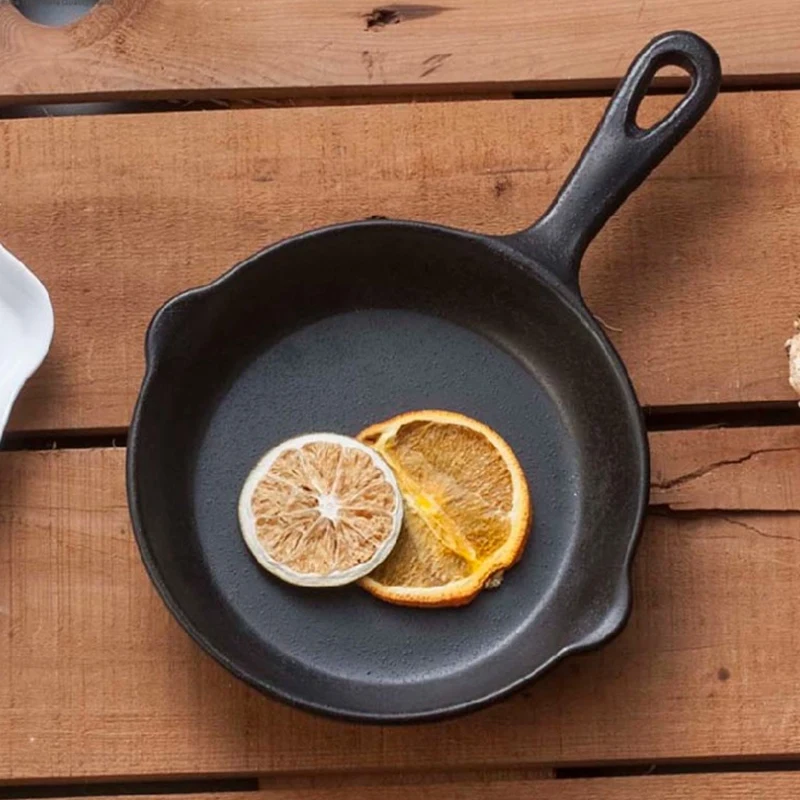 Сковорода из меламина черная чугунная сковорода для плиты духовки или