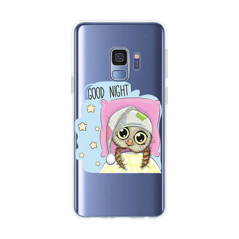 Силиконовый чехол для телефона Samsung S9 S10 S8 S7 S6 S5 Edge + S10e Plus мягкий из ТПУ Galaxy Note 9 8 5 4 3