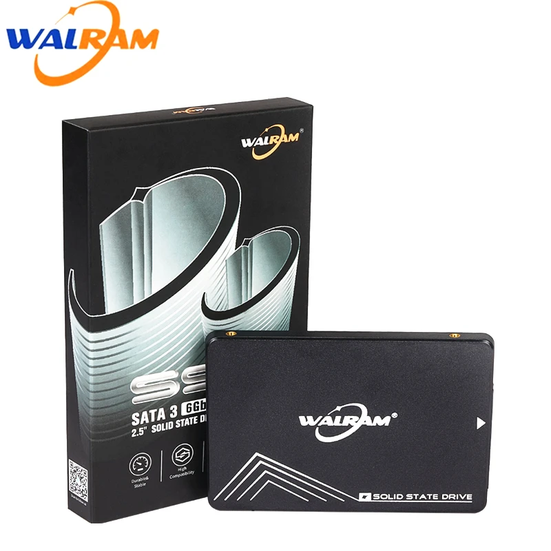 Жесткий диск Walram SATA3 SSD 120 ГБ 240 128 256 480 512 60 Гб ТБ 500 Твердотельный накопитель для