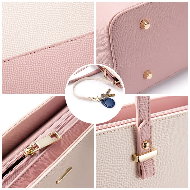 

Fashion bag set women handbags large tote crossbody bags for women shoulder messenger bag for ladies patchwork mini makeup bags