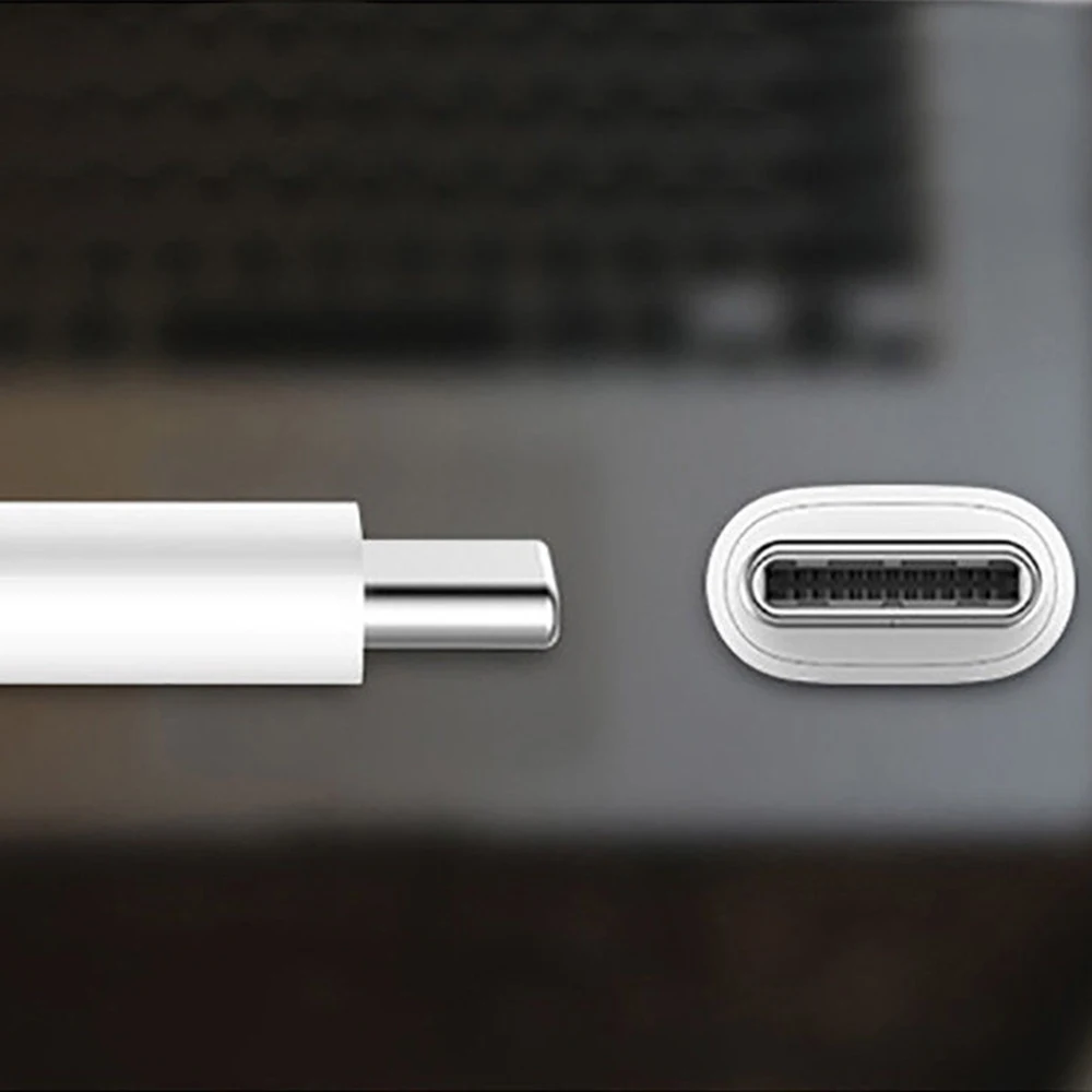 Тип-C 3,1 мужчина к USB-C зарядное устройство типа «папа» для быстрой зарядки и синхронизации с кабель питания данных до 10 Гбит/с 1 м 2 м