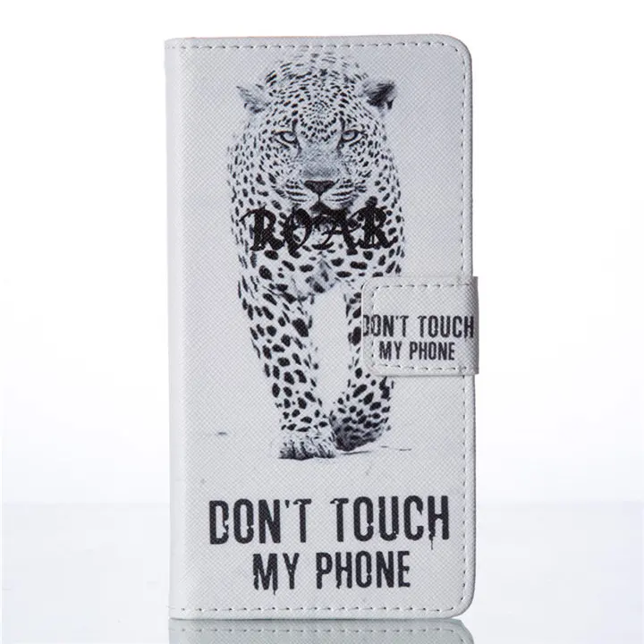 Leopard Ретро Чехол Для samsung Galaxy A10 A20 A40 A50 A70 M10 M20 A6 A8 S10E S10 S9 S8 плюс S7 S6 S5 S4 бумажник чехол Фирменная Новинка D01Z - Цвет: Leopard