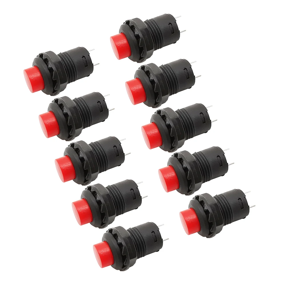 10 шт. самоблокирующийся/кнопочный выключатель с самовозвратом 3A /125VAC 1.5A/250VAC DS428