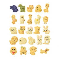 cartoon animal cookie cutter dinosaur flamingo sugar crafts mold plastic cake moulds cookie stamp cutter cake decoration tool