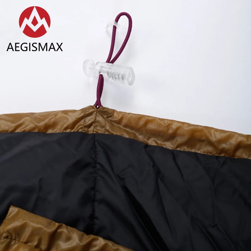 AEGISMAX светильник M взрослый Открытый Кемпинг конверт 800FP белый гусиный пух спальный мешок 190x78 см