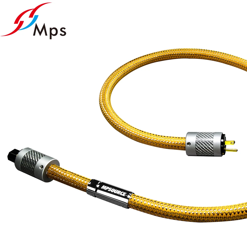 PAPRI MPSource ядовитый кабель питания переменного тока 99.99997% OCC HiFi Аудиокабели для