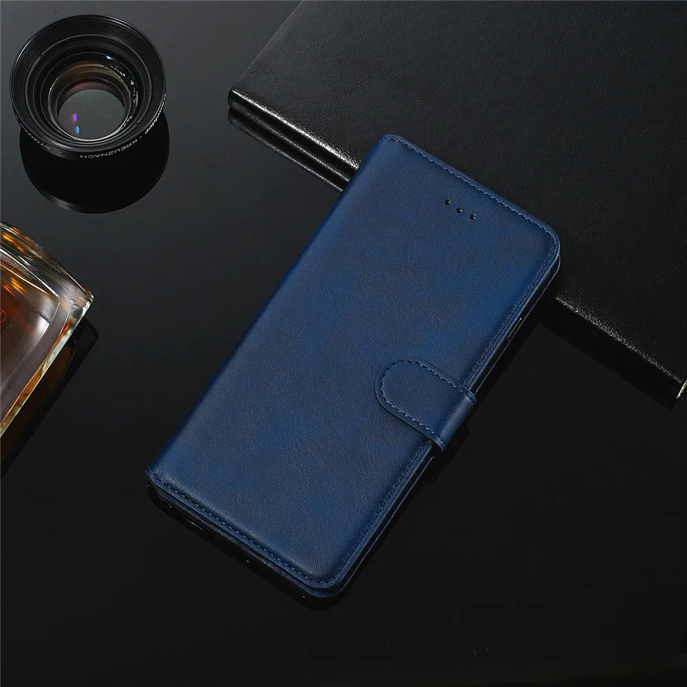 Navy Blue Кожаный флип-чехол для samsung S10 чехол для samsung Galaxy S7 край S8 S9 S10 S11 плюс S11E S10E M10 M10S M20 M30 M40 Чехол-бумажник - Цвет: Navy Blue