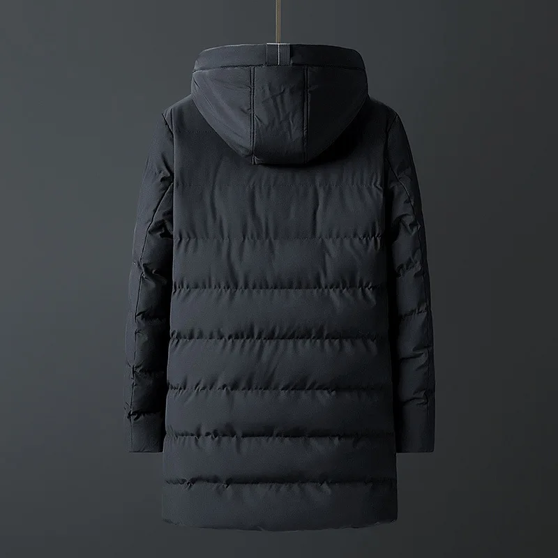 Winter Men's Jackets, Cotton Jackets, Men's Down Jackets, Mid-length Trendy Thick Padded Jackets, New Warm Cotton Jackets For