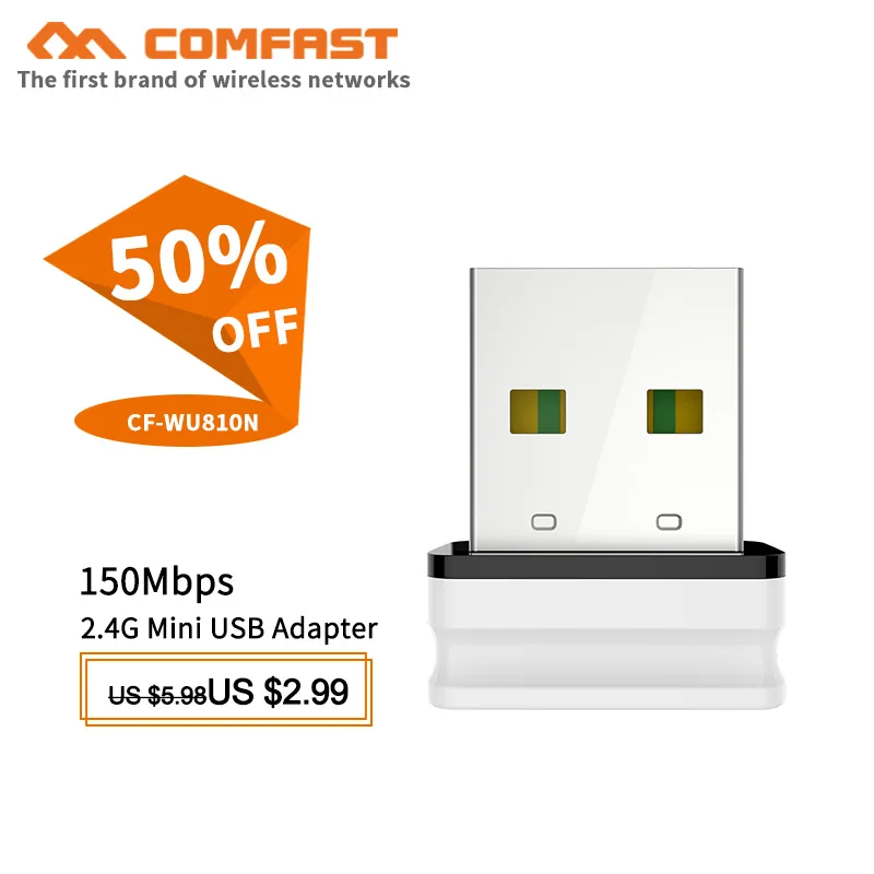 Usb wi fi адаптер 150 Мбит/с RTL 8188EUS 802 11 n/g/b|Сетевые карты| |