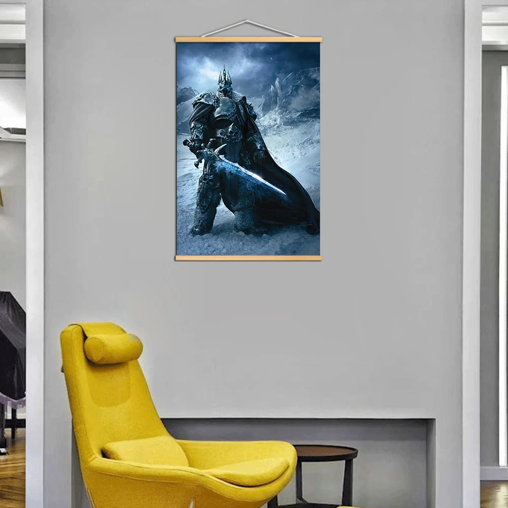 World of Warcrafts флаг с ордой баннер Sylvanas Windrunner постеры печати на холсте картина