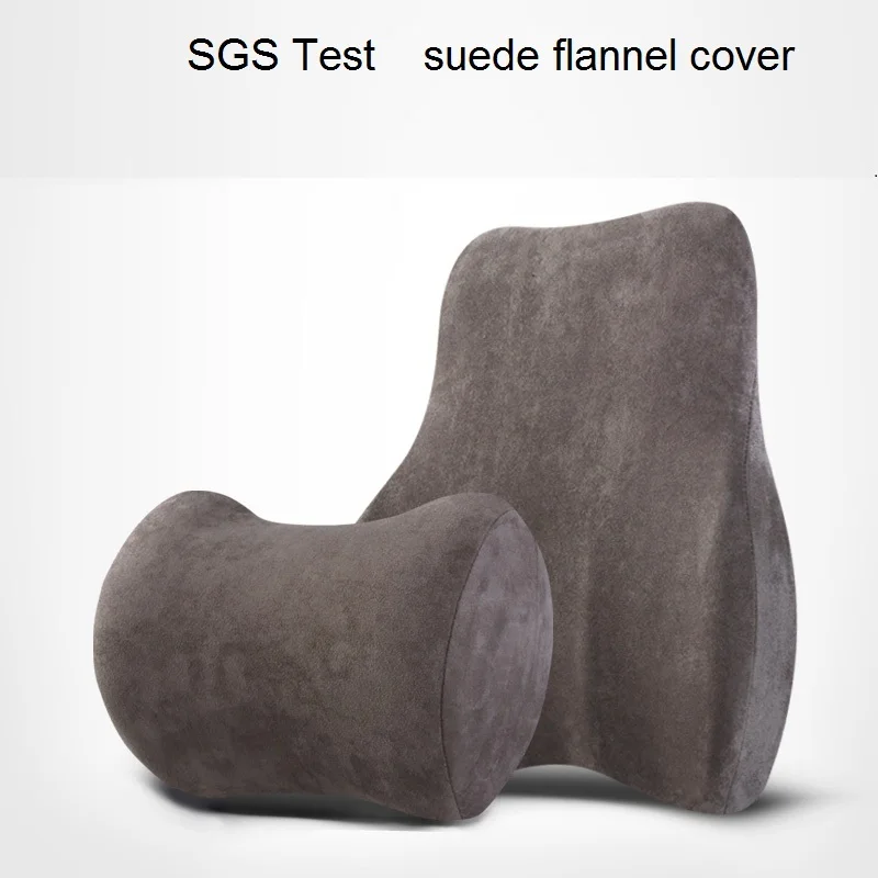 Новый дизайн подушка для шеи поддержка спинки с эффектом памяти изогнутая