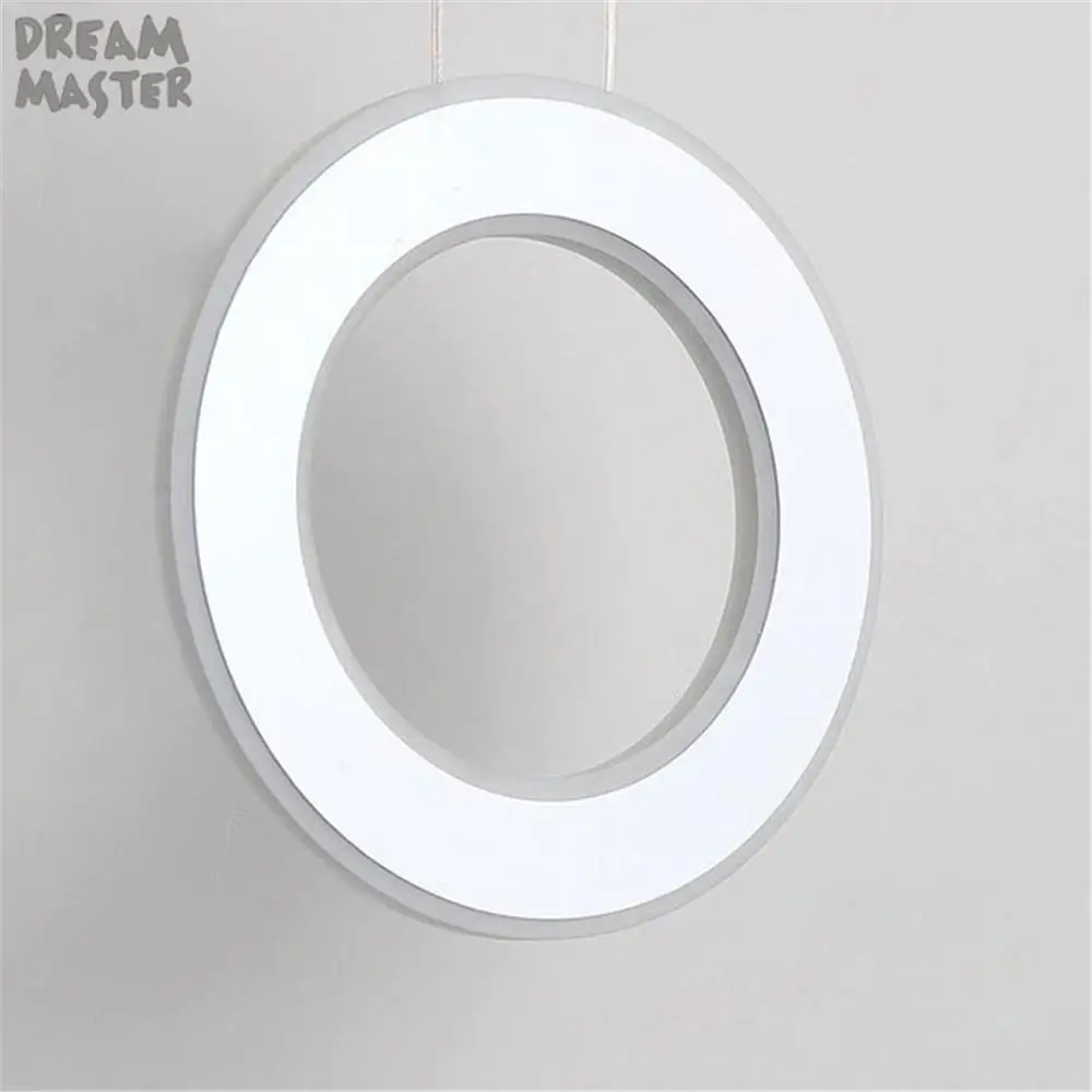 Современный минималистичный светодиодный подвесной светильник черного и белого