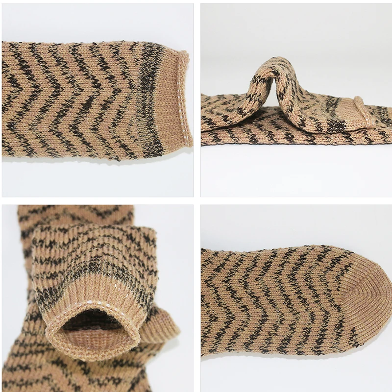 Женские хлопковые носки брендовые теплые ботинки Сезон осень-зима двойной Coolmax