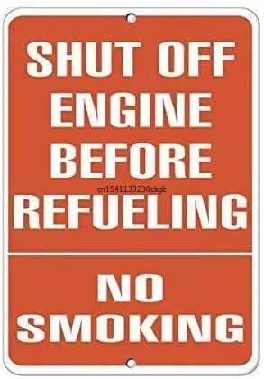 

Kathelgyn металлическая жестяная вывеска Настенный декор запорный двигатель до надувания курение Стиль 2 для наружного и внутреннего Алюминий ...