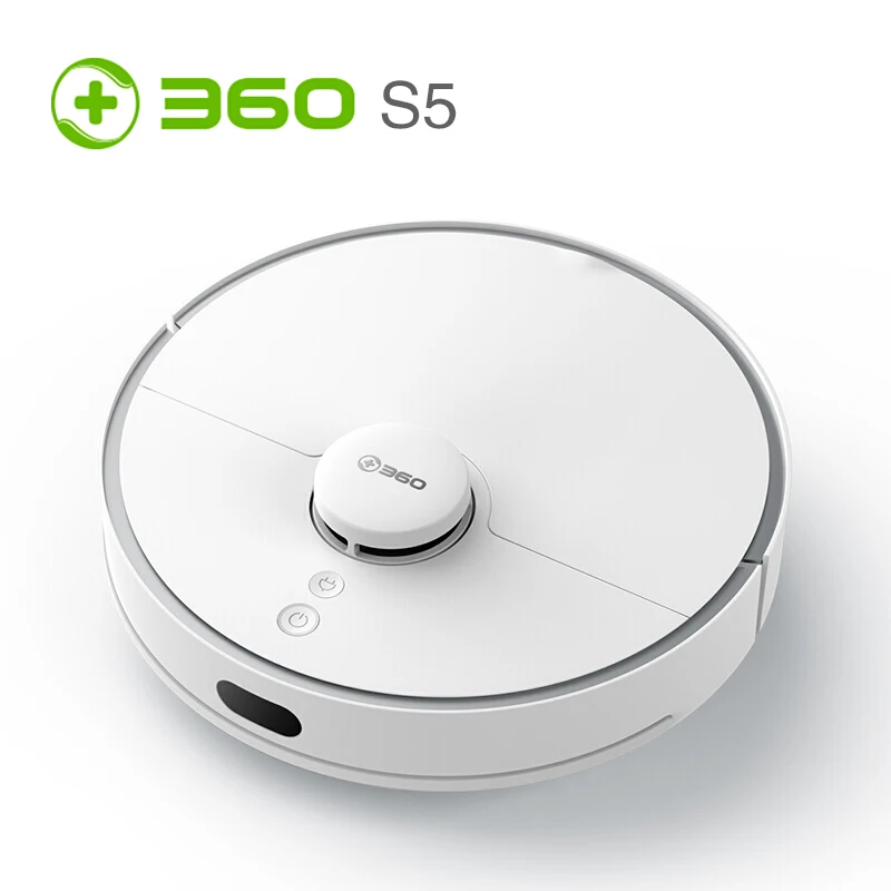 360 S5 робот пылесос для дома автоматическая зарядка 2000PA лазер LDS сканирование навигация приложение Смарт карта планировка раздел - Цвет: S5