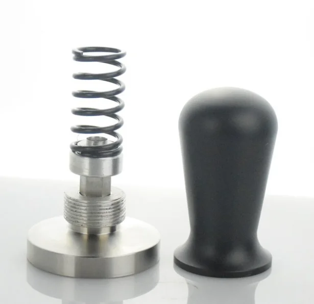 

54MM/58MM Steel Base Wood Handle Tamper Coffee Powder Hammer Coffee Accessories Manual Barista Coffee Powder Press Tamper LF69