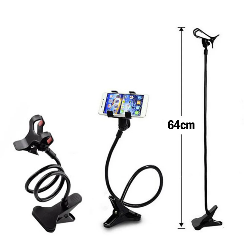 Universal Phone Holder Flexible 360 Degree Clip for Mobile Cell Phone Holder Lazy Bed Desktop Bracket Mount Stand Desk Bracket