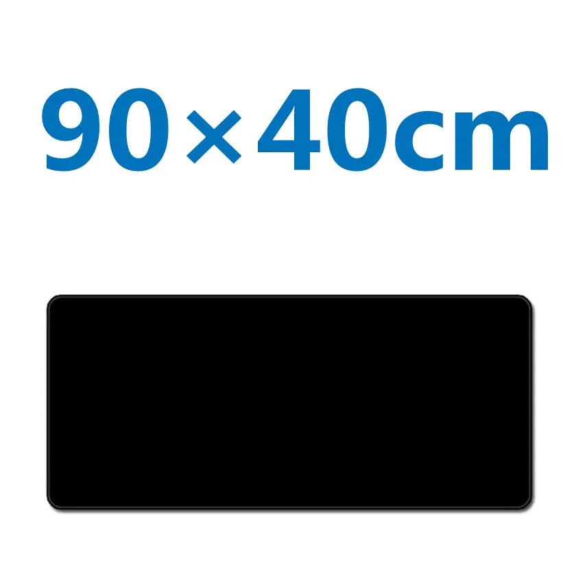 Большой черный коврик для мыши FFFAS 90x40 см игровой геймеров компьютерный