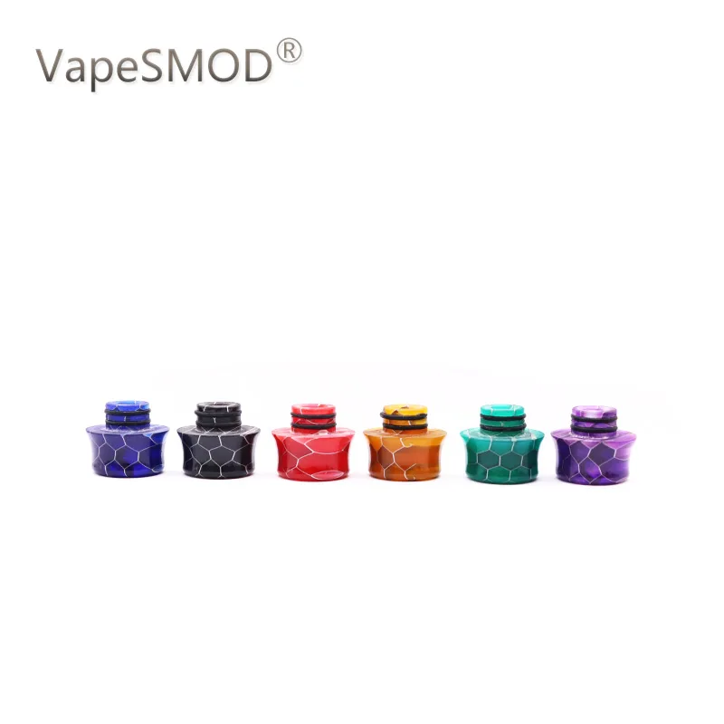 

100pcs Resin Mouthpiece Drip tip 510 Electronic cigarette holder for 510 Thread Mouthpiece Tanks snake Epoxy RDA RTA Atomizer