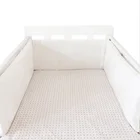 Хлопковый детский бампер, модный горячий бампер для детской кроватки, детская кроватка, бампер с безопасной защитой для использования ребенком 150 см * 30 см
