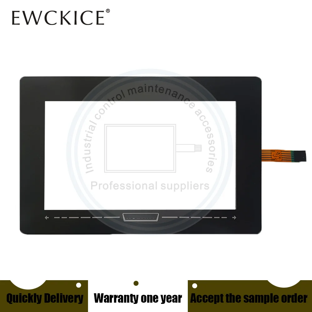 

NEW 00-447017-R.E P/N:00-447017-R.E HMI PLC Touch screen AND Front label Touch panel AND Frontlabel