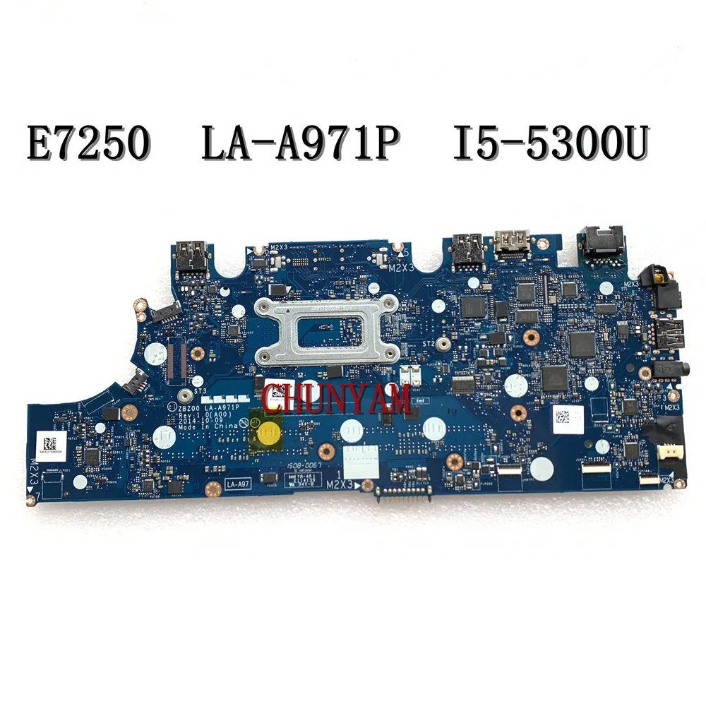 Совершенно новый телефон для ноутбука dell latitude E7250 материнская плата ZBZ00 I5-5300U G9CNK