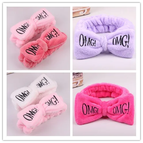 Новый OMG с буквенным принтом повязка на голову бантом Для женщин головка