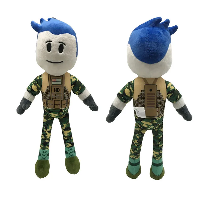 

38CM Camouflage Plush Toys Cute Soft Game Doll PP Cotton High Quality Dolls Boys Child Birthday Christmas Party Gifts
