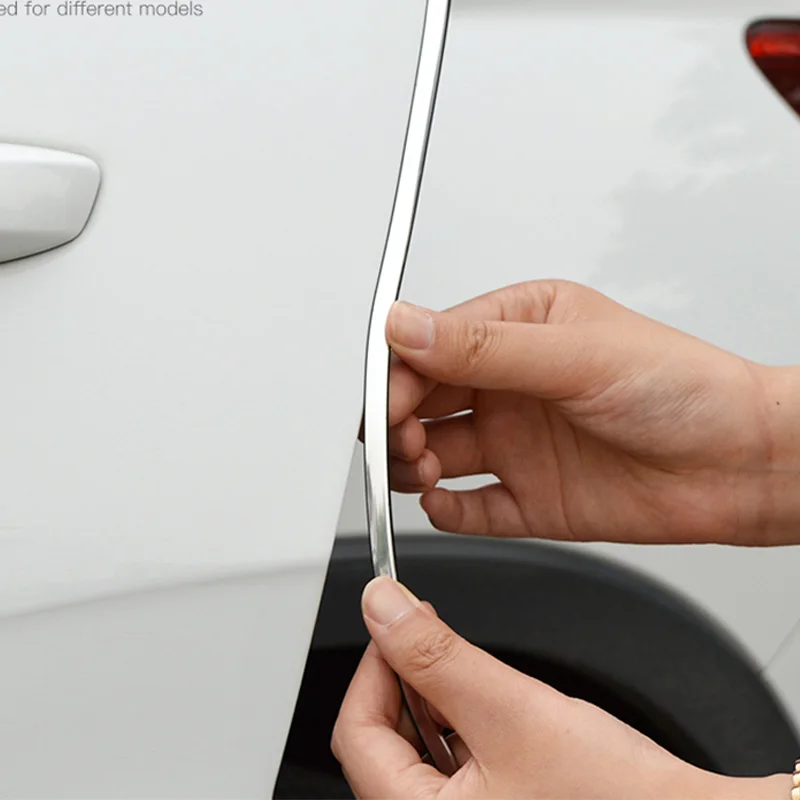 

20m Car Door Edge Protector Universal Auto Anti Scratch Strip Automobiles Anti-Scratch Seal Strip For Air Outlet Door Hood Trunk