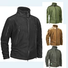 Уличная походная куртка для мужчин, тактическая армейская одежда в стиле милитари, флисовая Мужская куртка и пальто, теплая куртка в стиле милитари, пальто для зимы