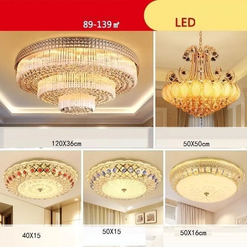 colgante moderna celling luminaire for lampada lampara techo plafonnier living room luminaria de teto crystal ceiling light | Лампы и