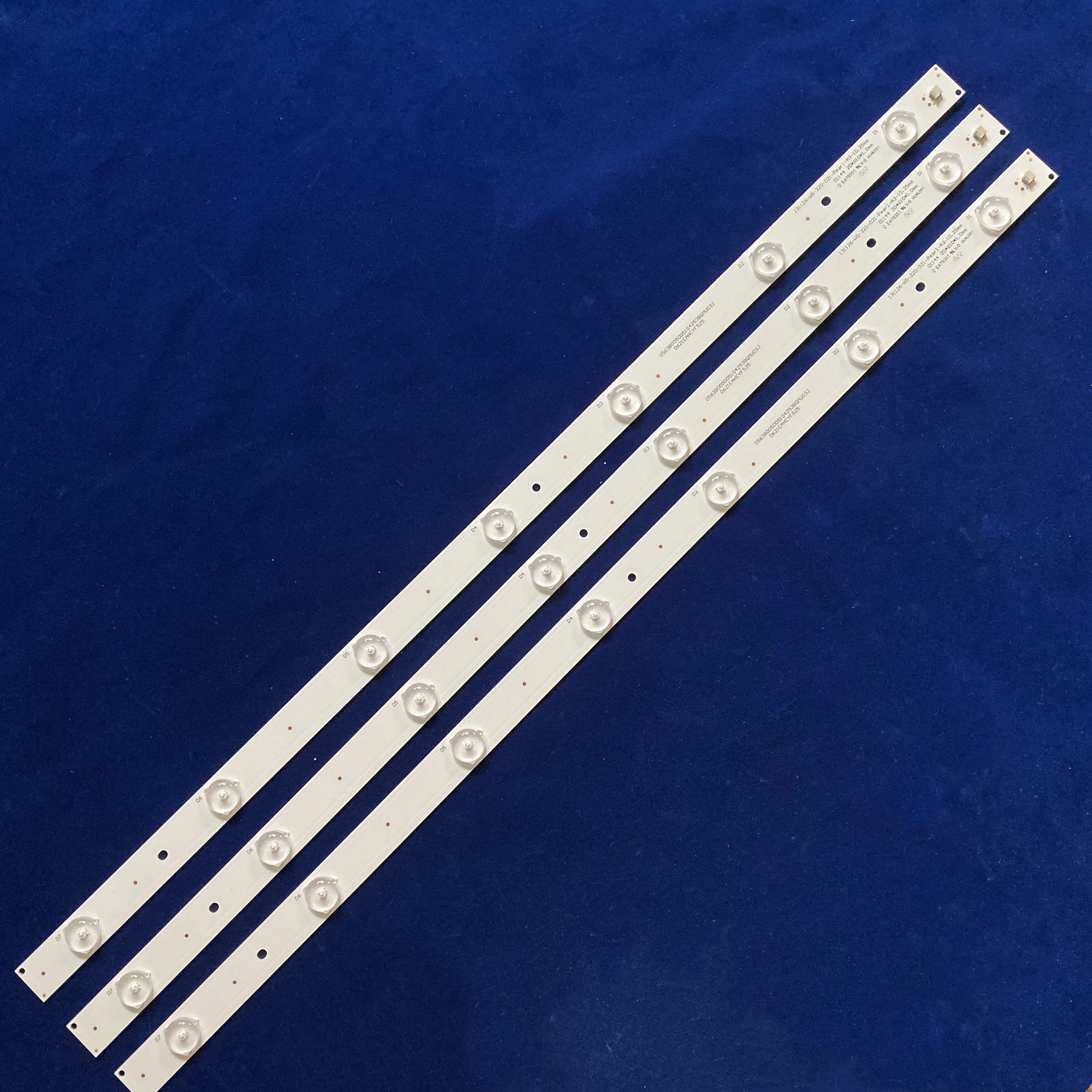 Светодиодная подсветка для 131126 WS 320 021 Pear1 A3 10.25mm 7 ламп 1 партия = 3