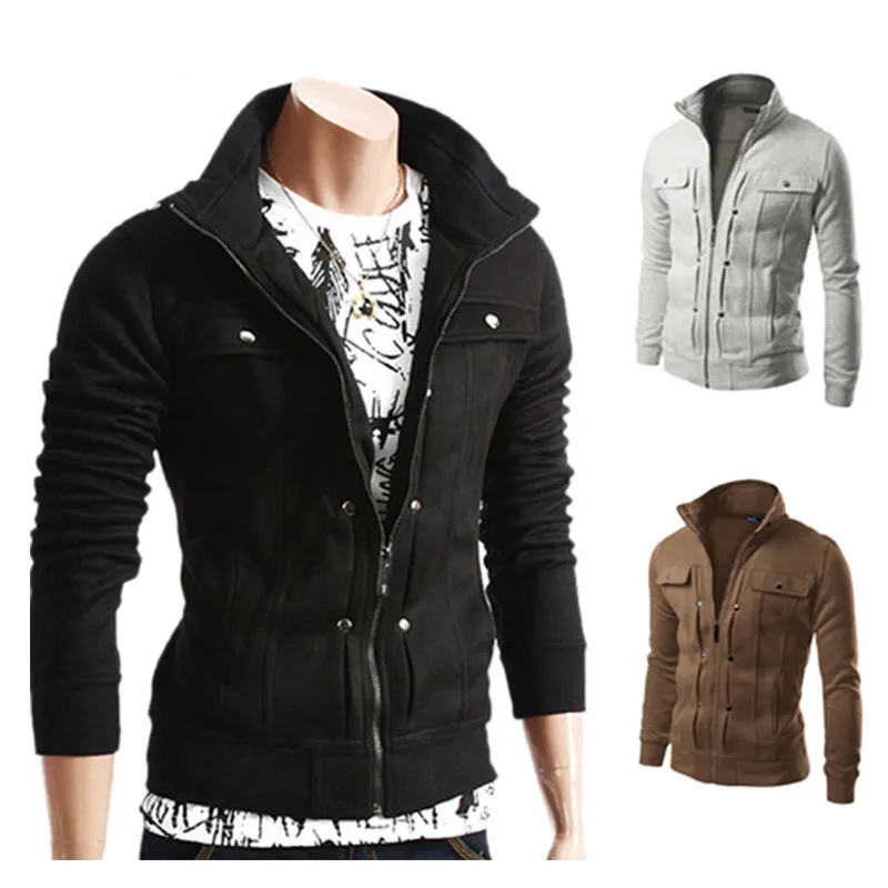 Повседневная мужская куртка осенняя хлопковая зимняя военная повседневное