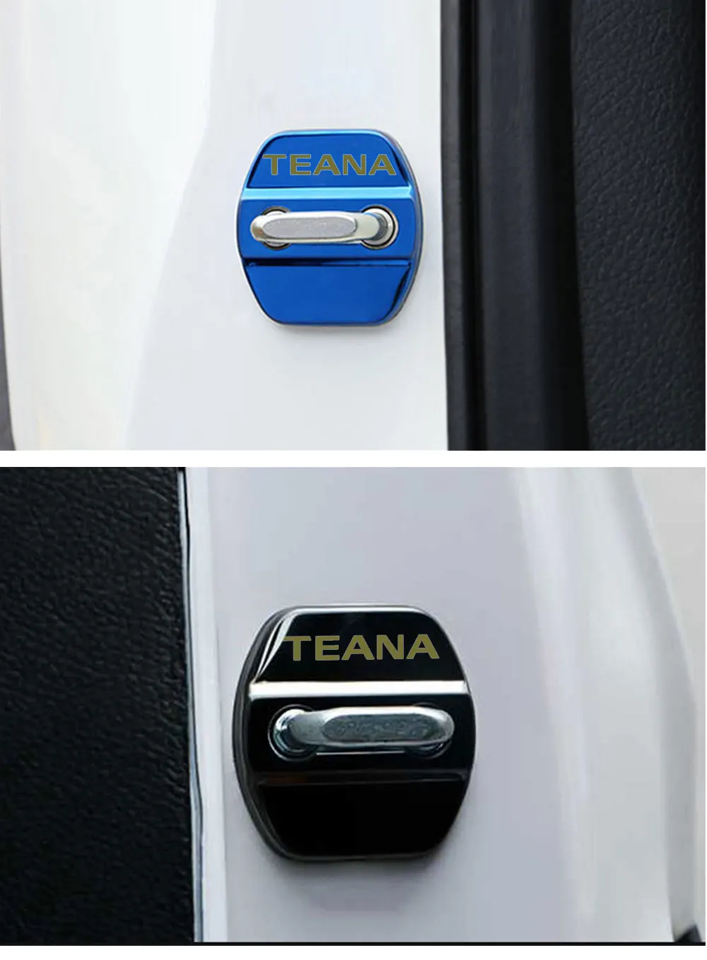 Замок дверной из нержавеющей стали для Nissan ALTIMA TEANA j31 j32 j33 Bluebird Sylphy 1 2 3 4 шт.
