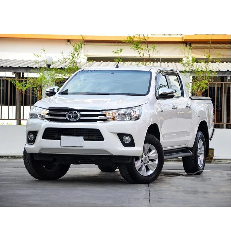 Дефлекторы боковых окон аксессуары Щепка оконная решетка для Toyota Hilux Revo Rocco 2015 2016