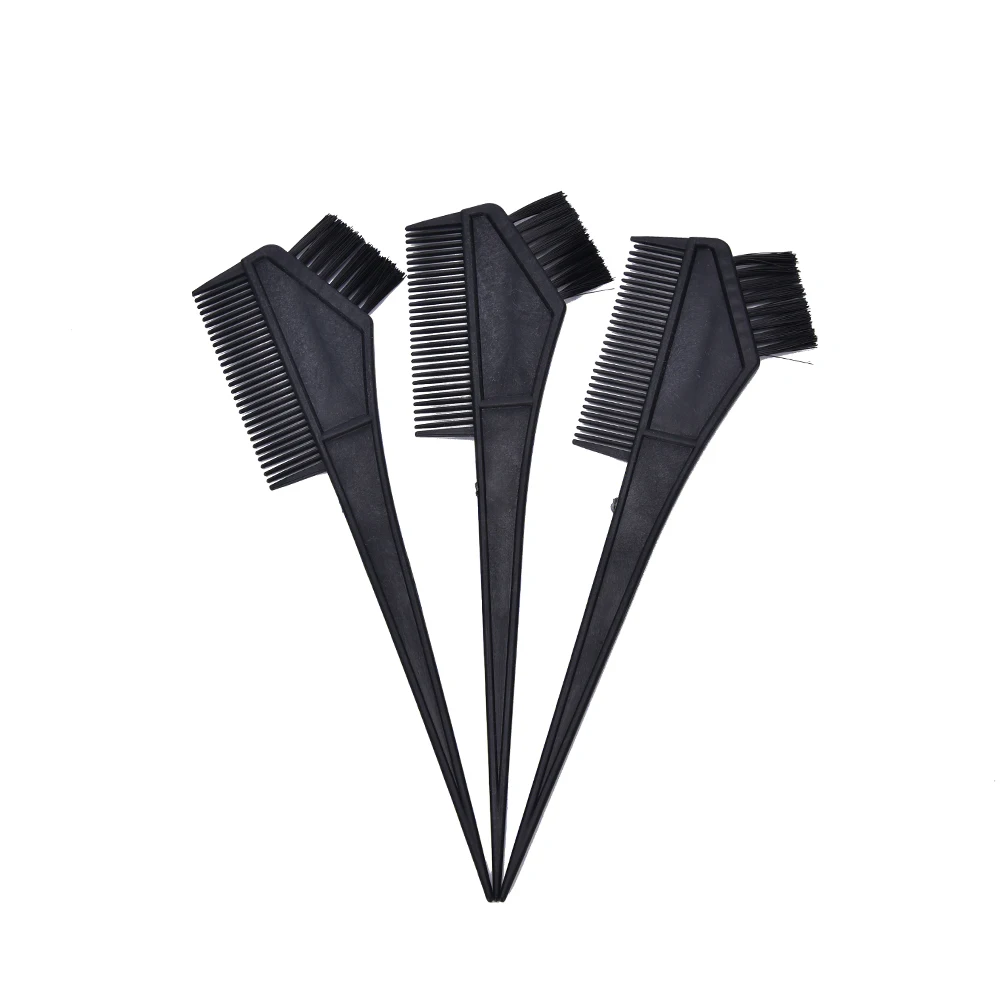 

1Pcs Hot Sale Plastic Salon Hair Dye Coloring Brush Comb Hairdressing Brush Pro Hair Bleach Tint Perm Application Styling Tool