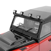 stainless steel roof spotlight rack frame for rc4wd 2015 d90 pickup rc car truck modification accessories