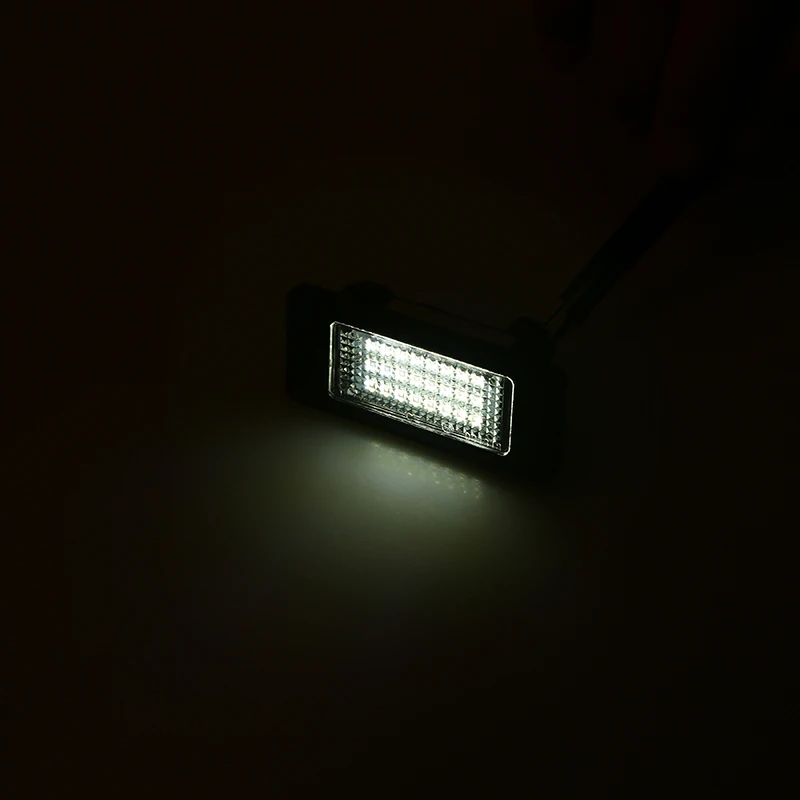 POSSBAY 24 SMD автомобиля светодиодный лицензии светильник для BMW E82 E88 E39 E60 E60N E61 E70 E71 E90
