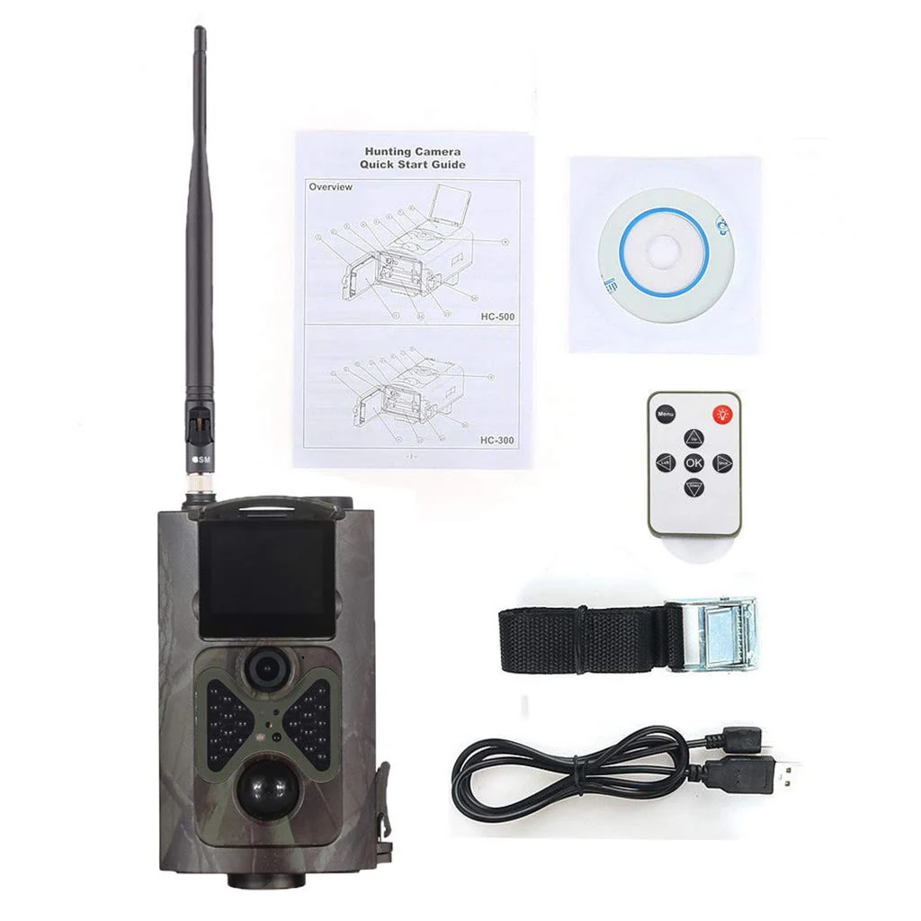 Фотоловушка с функцией ночного видения 25 м Европейская/Американская