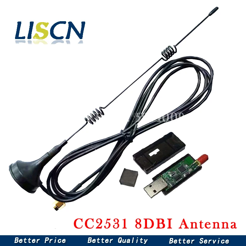 Беспроводная плата Zigbee CC2531 2540 Sniffer анализатор Packet Protocol USB интерфейс Dongle Capture Module