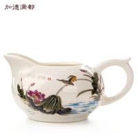 ceramic gongdaobei kung fu teaware accessories white porcelain tea infusers tea utensils handmade tea pot drinkware tea ceremony
