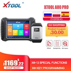 Автомобильный сканер XTOOL A80 Pro OBD2, программатор для кодирования ECU, диагностический инструмент, поддержка всех систем диагностики, бесплатное онлайн обновление