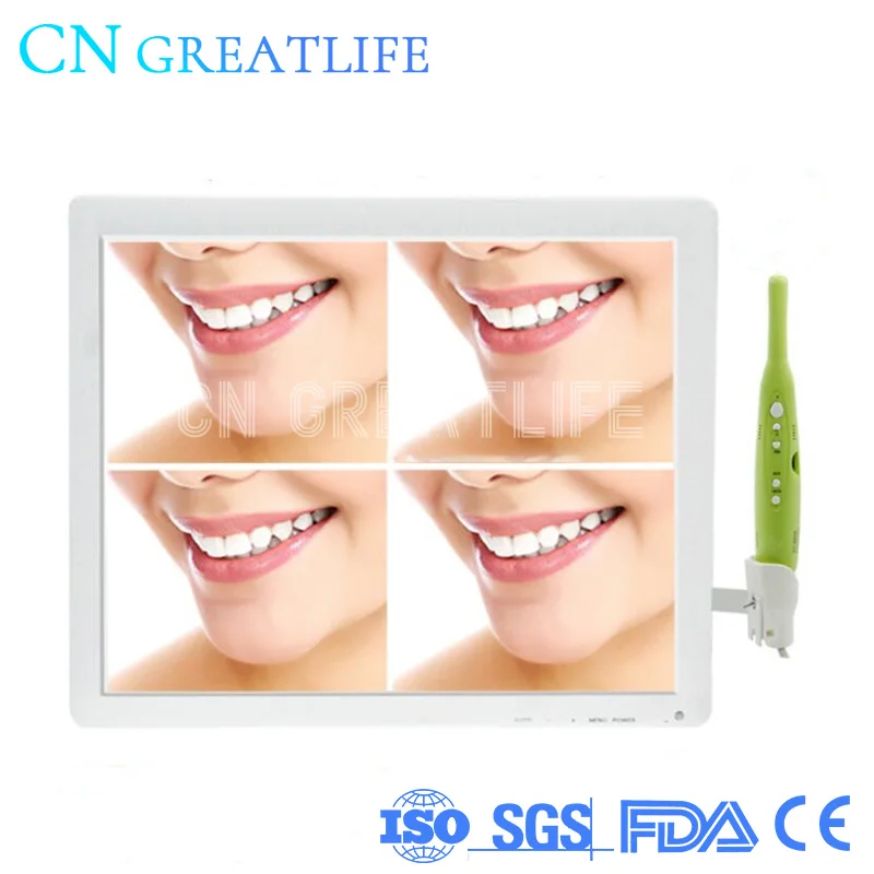 

17 Inch Dental Unit Type PIP USB Oral Camera Intraoral Intraoral Camera Monitor Intra Oral Camera Auto Focus