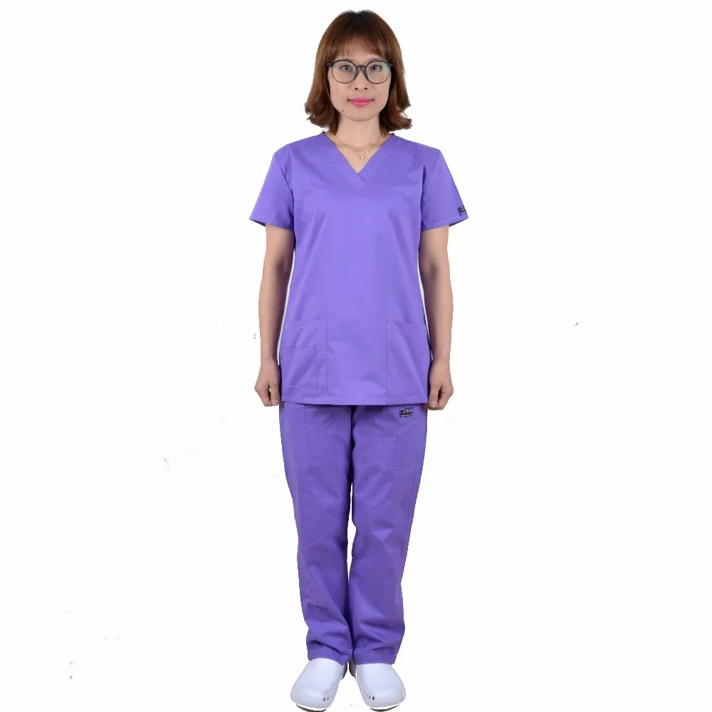 13 цветов в женском скрабе униформа женский СКРАБ костюмы скраб наборы|scrub